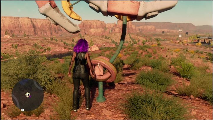 Location: West-central part of the area, near the main road - Saints Row 2022: Discoveries (Rojas Desert North) - list and description of activity - Rojas Desert North - Saints Row Guide, Walkthrough
