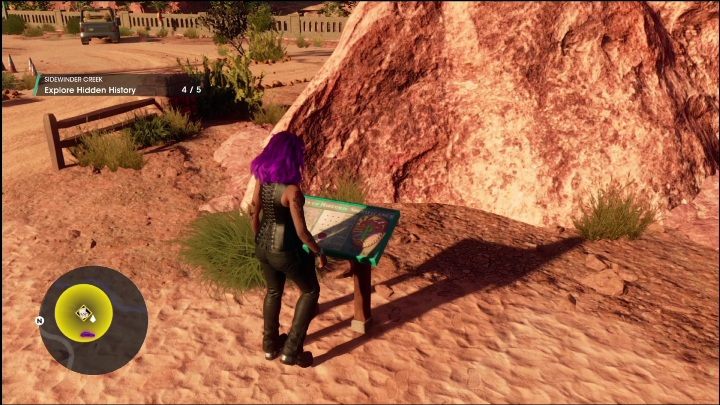 The third one is near the parking lot, right next to a huge rock - Saints Row 2022: Discoveries (Rojas Desert North) - list and description of activity - Rojas Desert North - Saints Row Guide, Walkthrough