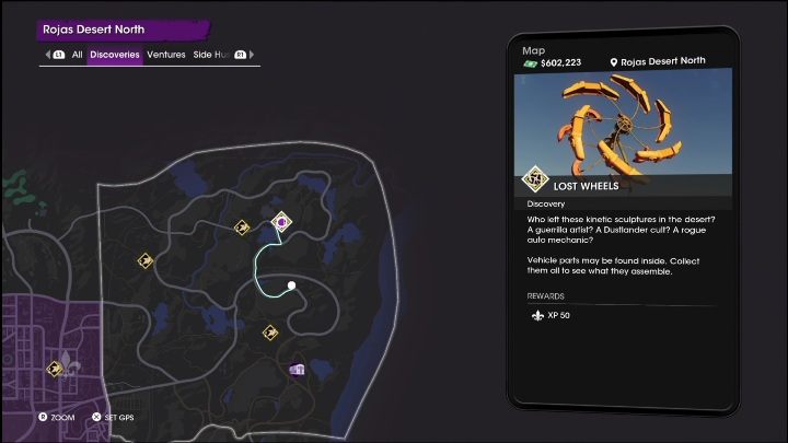 15 - Saints Row 2022: Discoveries (Rojas Desert North) - list and description of activity - Rojas Desert North - Saints Row Guide, Walkthrough