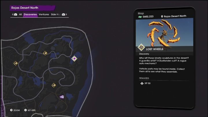 17 - Saints Row 2022: Discoveries (Rojas Desert North) - list and description of activity - Rojas Desert North - Saints Row Guide, Walkthrough