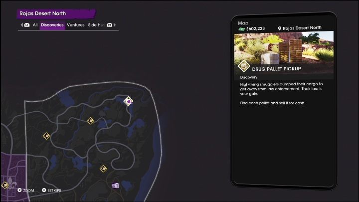 18 - Saints Row 2022: Discoveries (Rojas Desert North) - list and description of activity - Rojas Desert North - Saints Row Guide, Walkthrough