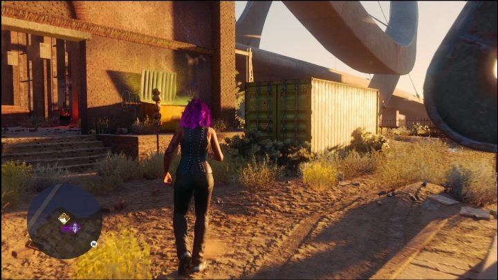 To complete this activity, you only need to search the dumpster that glows gold - Saints Row 2022: Discoveries (Lake Sabastian) - list and descriptions of activity - Lake Sabastian - Saints Row Guide, Walkthrough