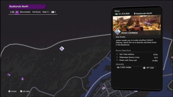 Reward - Saints Row 2022: Side Hustles (Badlands North) - list and descriptions of activity - Badlands North - Saints Row Guide, Walkthrough