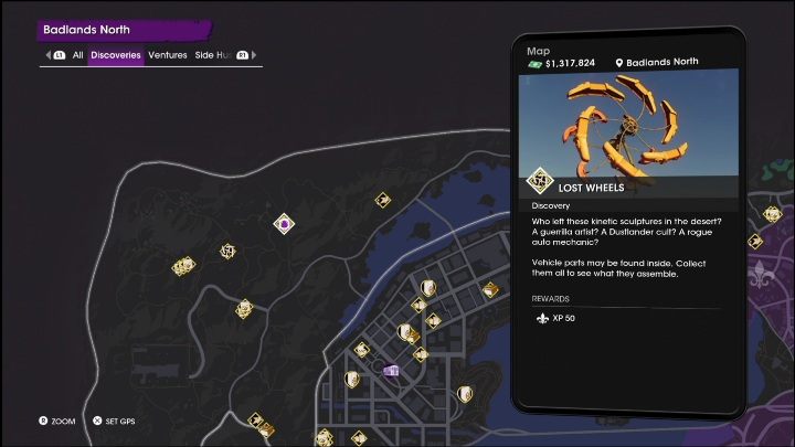 3 - Saints Row 2022: Discoveries (Badlands North) - list and description of activity - Badlands North - Saints Row Guide, Walkthrough