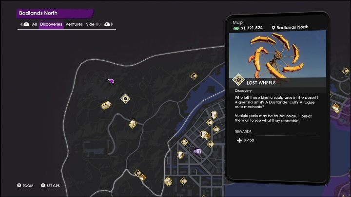 5 - Saints Row 2022: Discoveries (Badlands North) - list and description of activity - Badlands North - Saints Row Guide, Walkthrough