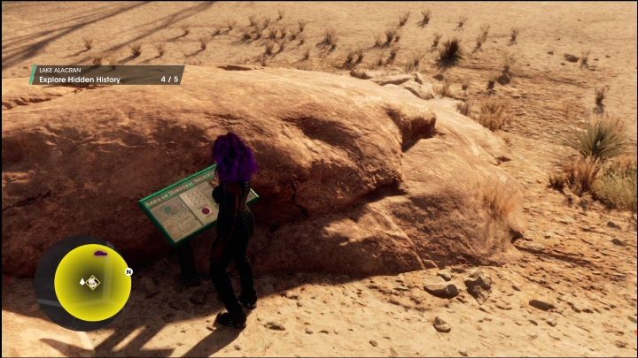 The last button is near the rocks, right by the main road - Saints Row 2022: Discoveries (Badlands North) - list and description of activity - Badlands North - Saints Row Guide, Walkthrough