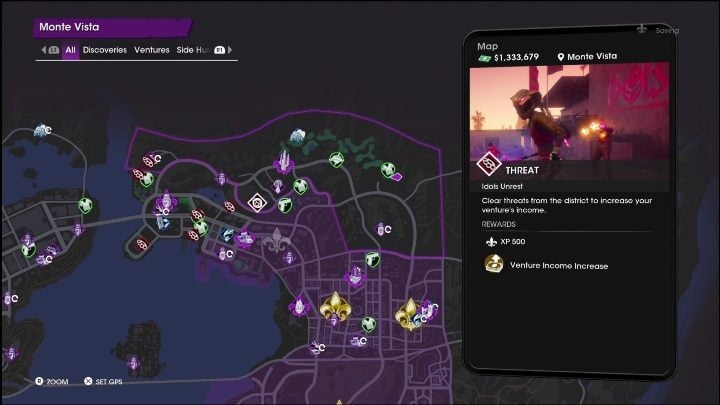 5 - Saints Row 2022: Threats (Monte Vista) - list and description of activity - Monte Vista - Saints Row Guide, Walkthrough