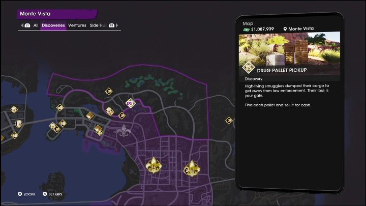 1 - Saints Row 2022: Discoveries (Monte Vista) - list and description of activity - Monte Vista - Saints Row Guide, Walkthrough