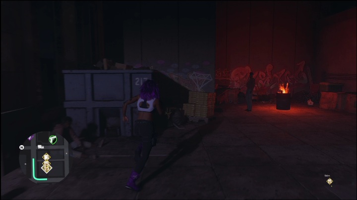 The last 3 drug palettes available in this location are in the central part of the region, between the buildings - Saints Row 2022: Discoveries (Lakeshore North) - list and description of activity - Lakeshore North - Saints Row Guide, Walkthrough