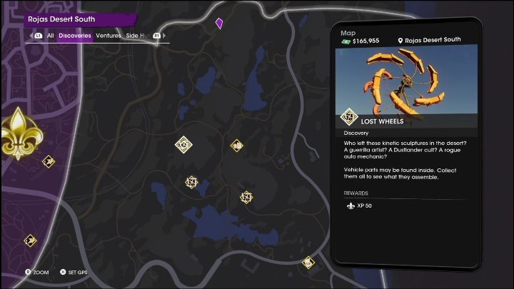 2 - Saints Row 2022: Discoveries (Rojas Desert South) - list and description of activity - Rojas Desert South - Saints Row Guide, Walkthrough