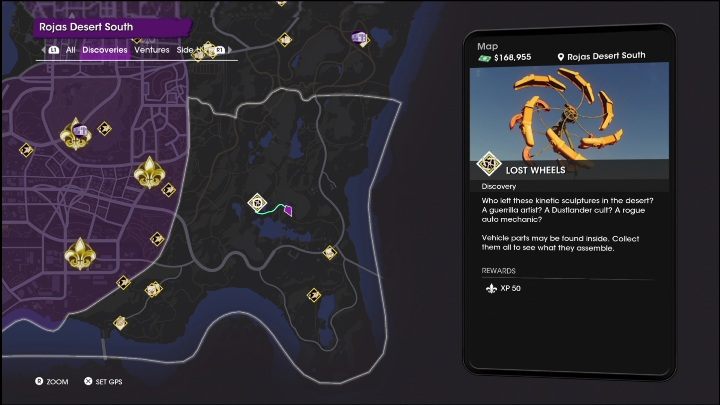 6 - Saints Row 2022: Discoveries (Rojas Desert South) - list and description of activity - Rojas Desert South - Saints Row Guide, Walkthrough