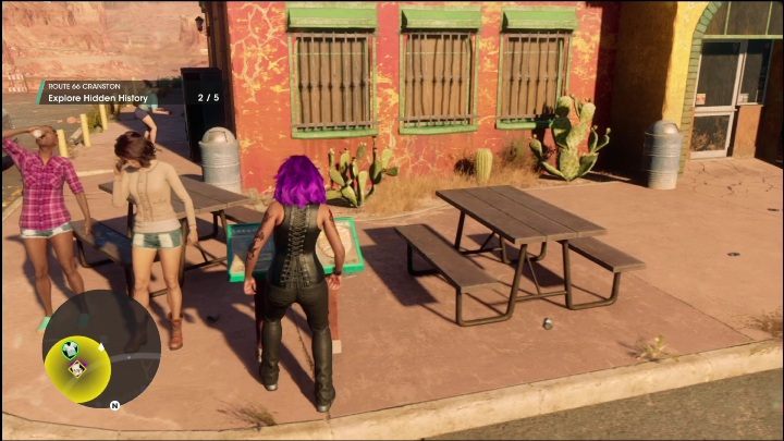 The next point is on the left side of the bar, in the main part of the square - Saints Row 2022: Discoveries (Rojas Desert South) - list and description of activity - Rojas Desert South - Saints Row Guide, Walkthrough