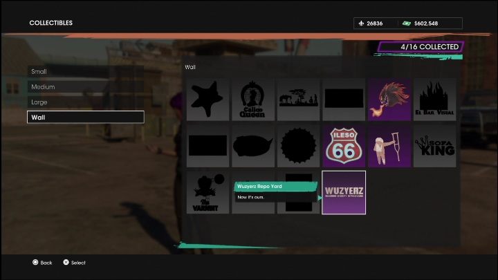 6 - Saints Row 2022: Wall decor collection - list of all medium collection items - Collections - Saints Row Guide, Walkthrough