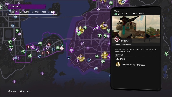 4 - Saints Row 2022: Threats (El Dorado) - list and description of activity - El Dorado - Saints Row Guide, Walkthrough