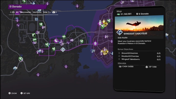 Reward - Saints Row 2022: Side Hustles (El Dorado) - list and description of activity - El Dorado - Saints Row Guide, Walkthrough