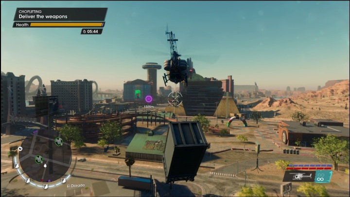 The Choplifting quest is available in the north-western part of the map - Saints Row 2022: Side Hustles (El Dorado) - list and description of activity - El Dorado - Saints Row Guide, Walkthrough