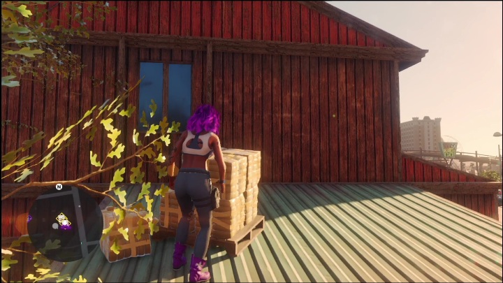 3 drug pallets can be found on the roof of a wooden building in the southwestern part of the location - Saints Row 2022: Discoveries (El Dorado) - activities list and description - El Dorado - Saints Row Guide, Walkthrough