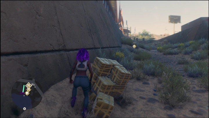 3 Drug Pallets are on the border of the location, in its extreme western part - Saints Row 2022: Discoveries (East Flats) - list and descriptions of activities - East Flats - Saints Row Guide, Walkthrough