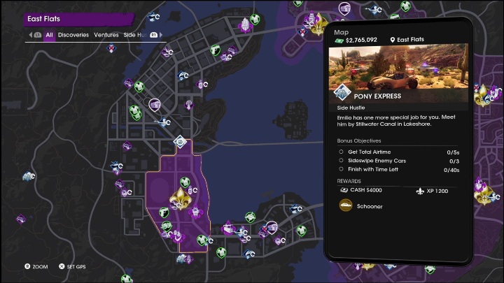 Reward - Saints Row 2022: Side Hustles (Lakeshore South) - list and description of activity - Lakeshore South - Saints Row Guide, Walkthrough