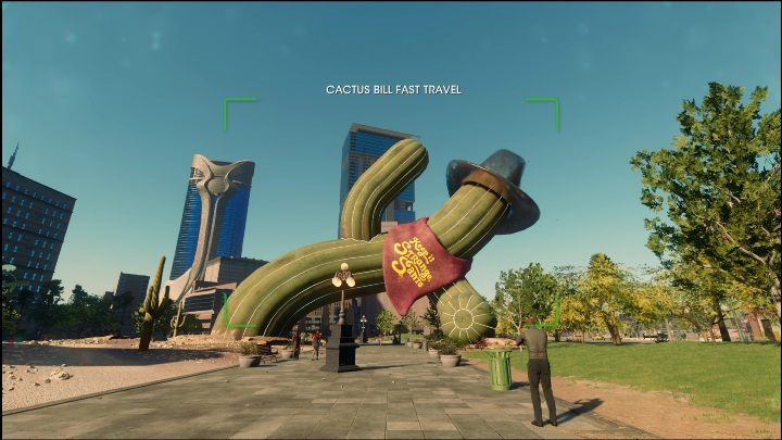 The fast travel point is in the southern part of the location, right next to one of the major tourist attractions - Saints Row 2022: Discoveries (Lakeshore South) - list and description of activity - Lakeshore South - Saints Row Guide, Walkthrough