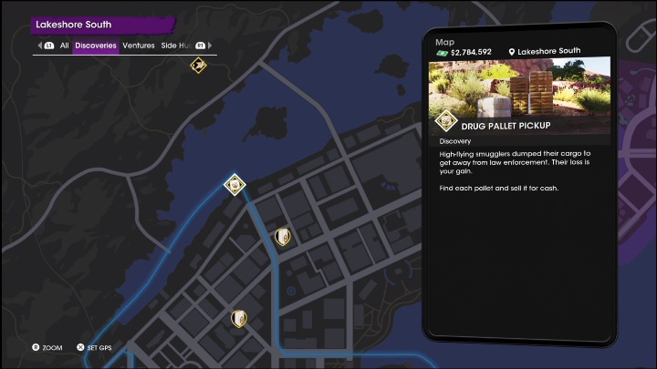 2 - Saints Row 2022: Discoveries (Lakeshore South) - list and description of activity - Lakeshore South - Saints Row Guide, Walkthrough