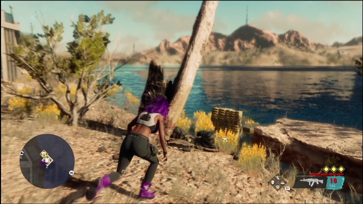 3 drug pallets can be found in the northern part of the location, on the shore, next to the water reservoir - Saints Row 2022: Discoveries (Lakeshore South) - list and description of activity - Lakeshore South - Saints Row Guide, Walkthrough