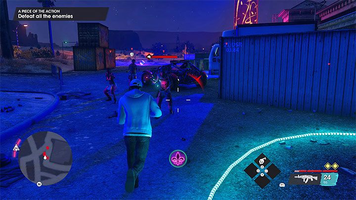 Head to the newly marked area on the map - Saints Row 2022: A Piece of the Action - walkthrough - Walkthrough - Saints Row Guide, Walkthrough