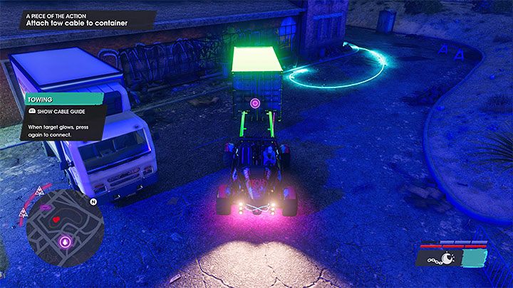Start off by stealing a buggy, but don't drive away just yet - Saints Row 2022: A Piece of the Action - walkthrough - Walkthrough - Saints Row Guide, Walkthrough