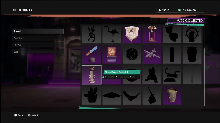 11 - Saints Row 2022: Collection of small decorations - list of all small collection items - Collections - Saints Row Guide, Walkthrough