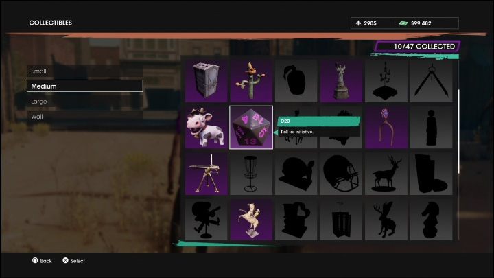13 - Saints Row 2022: Collection of medium decorations - list of all medium collection items - Collections - Saints Row Guide, Walkthrough