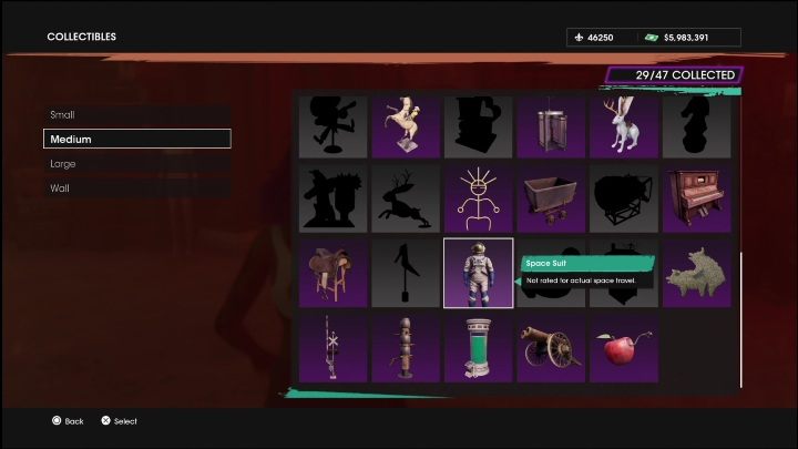 48 - Saints Row 2022: Collection of medium decorations - list of all medium collection items - Collections - Saints Row Guide, Walkthrough