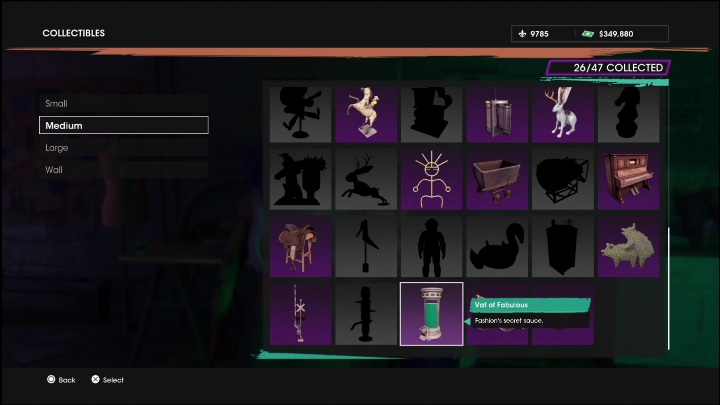 55 - Saints Row 2022: Collection of medium decorations - list of all medium collection items - Collections - Saints Row Guide, Walkthrough