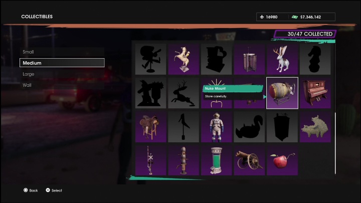 60 - Saints Row 2022: Collection of medium decorations - list of all medium collection items - Collections - Saints Row Guide, Walkthrough