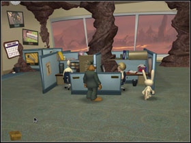 Talk to Hugh Bliss (see the list of censored words and magnets) - Episode 205: Whats New, Beelzebub? - part 2 - Episode 205: Whats New, Beelzebub? - Sam & Max: Season 2 - Game Guide and Walkthrough