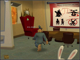 There is also conference room near the kitchen - Episode 205: Whats New, Beelzebub? - part 2 - Episode 205: Whats New, Beelzebub? - Sam & Max: Season 2 - Game Guide and Walkthrough