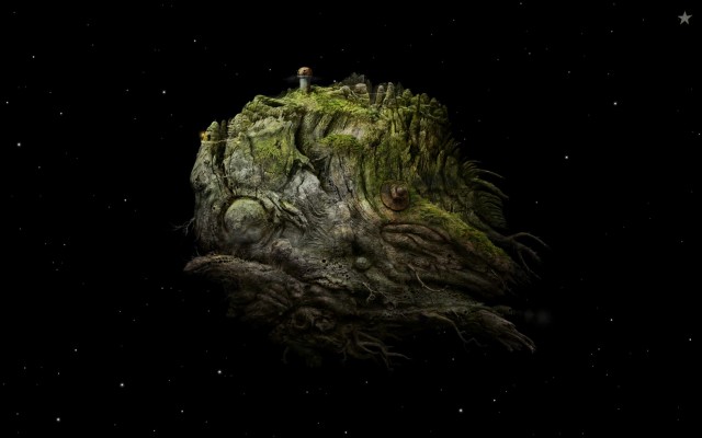 After you start the game, you see the above - The game begins - Home Planet - Samorost 3 - Game Guide and Walkthrough