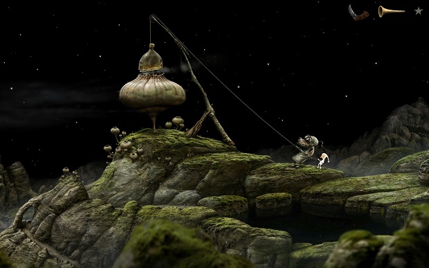The order in which you get these elements is up to you and - Assemble a UFO - Home Planet - Samorost 3 - Game Guide and Walkthrough