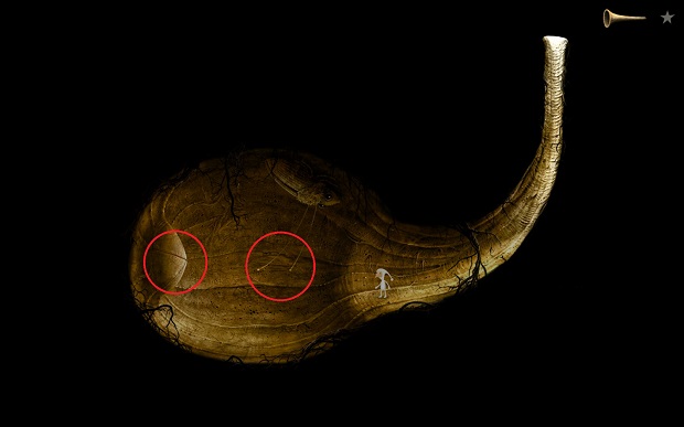 After you enter the shaggy comet, you note two areas that require your special attention - The star puzzle - Shaggy Comet - Samorost 3 - Game Guide and Walkthrough