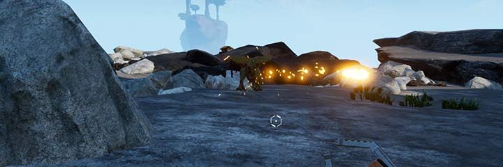 The other opponent who is often encountered next to crashed ships or coal sources, is Spitter - Hostile plants and creatures in Satisfactory - 10 Important Tips - Satisfactory Guide