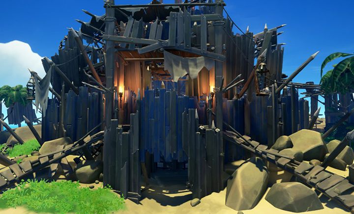 Some of the islands are real fortresses, with cannons deployed on top of their walls. They will attack you if your ship approaches the fortress. - Sea of Thieves: Exploration of the world - For Landlubbers - Sea Of Thieves Guide