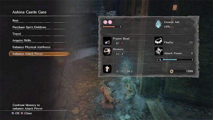 Get to any Sculptors Idol and select the Enhance Attack Power - How to increase the heros attack power in Sekiro Shadows Die Twice? - FAQ - Sekiro Guide and Walkthrough