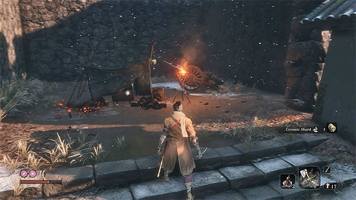 Finally, we recommend you to explore the previously inaccessible staircase around the main building of the fortress - In what order to explore the initial locations in Sekiro Shadows Die Twice? - FAQ - Sekiro Guide and Walkthrough