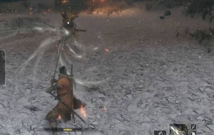 Spiral Spear is the third upgrade for the Loaded Spear (this one requires the previous two upgrades for Loaded Spear and Gouging Top upgrade for Loaded Shuriken) - Loaded Spear | Prosthetic Tools in Sekiro Shadows Die Twice - Prosthetic Tools - Sekiro Guide and Walkthrough