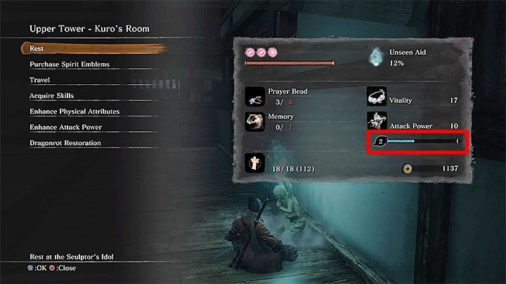 The second requirement is to have some skill points available - theyre awarded for advancing to new levels - Character Development in Sekiro Shadows Die Twice - Basics - Sekiro Guide and Walkthrough