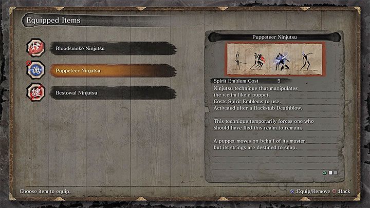 In Sekiro, you can unlock only three Ninjutsu Techniques - Character Development in Sekiro Shadows Die Twice - Basics - Sekiro Guide and Walkthrough