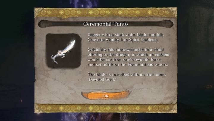 Ceremonial Tanto - How to farm Spirit Emblems effectively in Sekiro? - FAQ - Sekiro Guide and Walkthrough