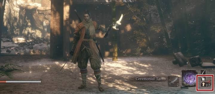 This item can be used three times and lasts for about 2 minutes - How to farm Spirit Emblems effectively in Sekiro? - FAQ - Sekiro Guide and Walkthrough