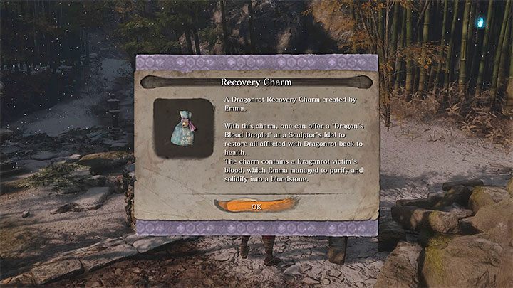 Emma has good news for you - How to avoid Dragonrot spread in Sekiro Shadows Die Twice? - FAQ - Sekiro Guide and Walkthrough