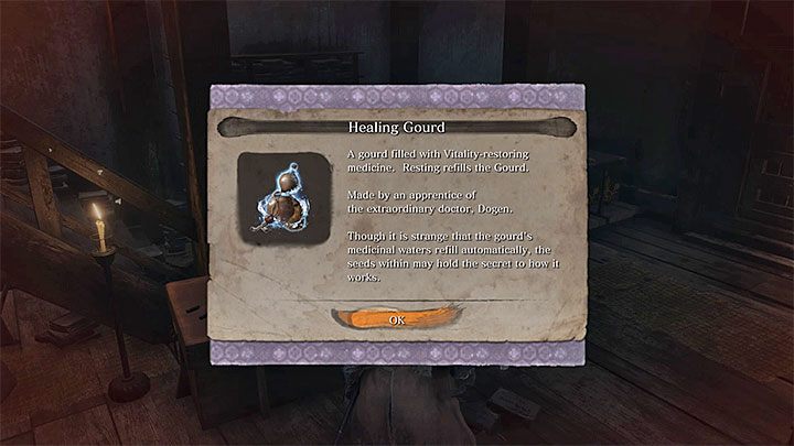 You get a Healing Gourd from Kuro - this happens in the prologue - How to carry more Healing Gourds in Sekiro Shadows Die Twice? - FAQ - Sekiro Guide and Walkthrough