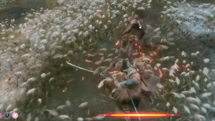 When the enemy performs a full combo, it is not worth to counter all of the blows and let him reduce your posture with the last blow - Genichiro & Isshin, the Sword Saint | Sekiro Shadows Die Twice Boss Fight - Bosses - Sekiro Guide and Walkthrough